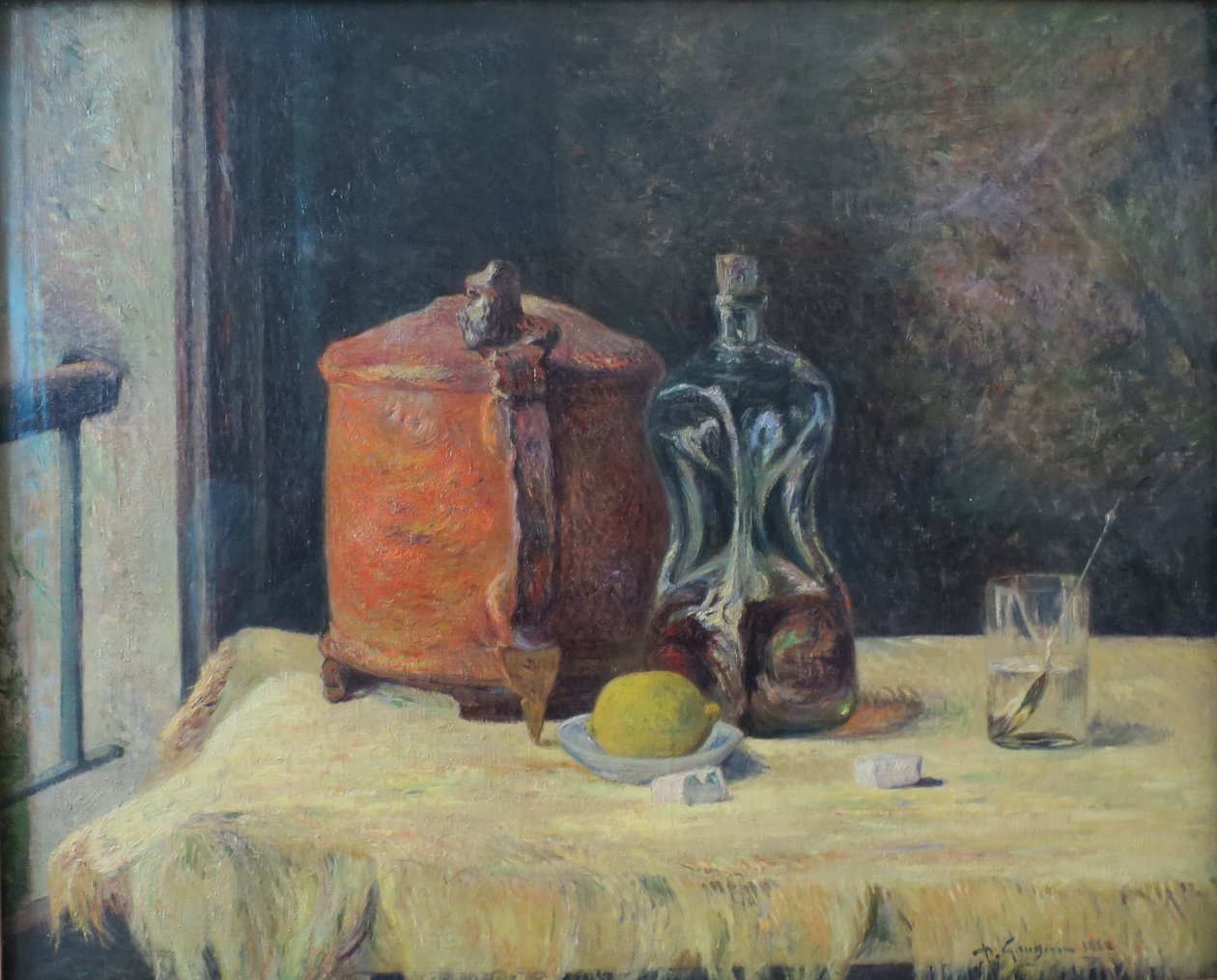  Az ablaknál alkotó: Paul Gauguin
