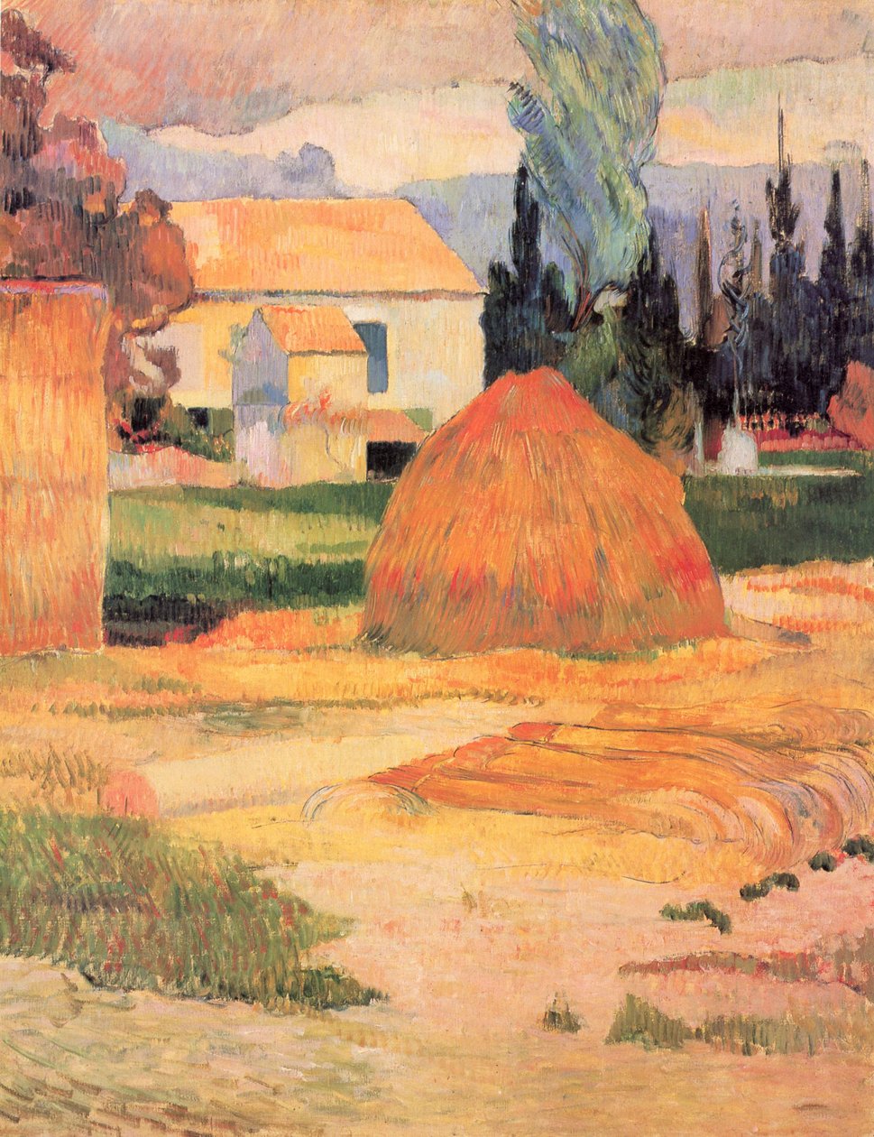 Parasztház Arlesben alkotó: Paul Gauguin