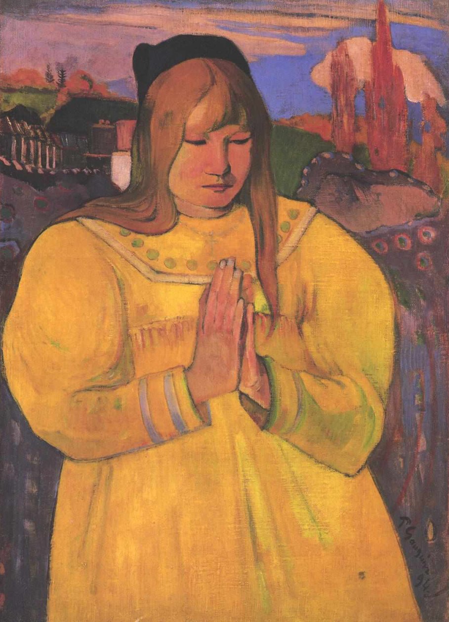B-re és emberek Betenben alkotó: Paul Gauguin