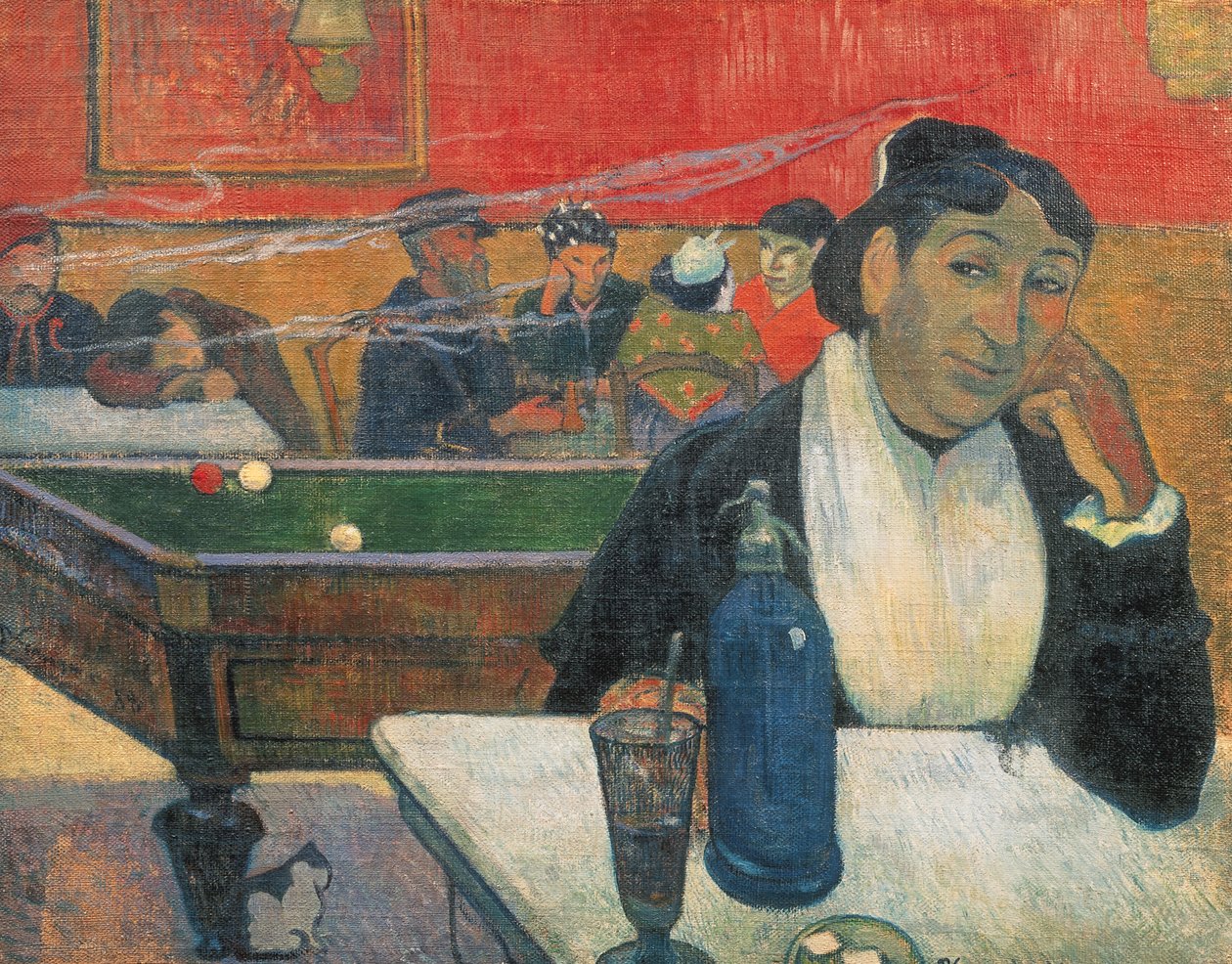 Arles-i kávézó, 1888 alkotó: Paul Gauguin