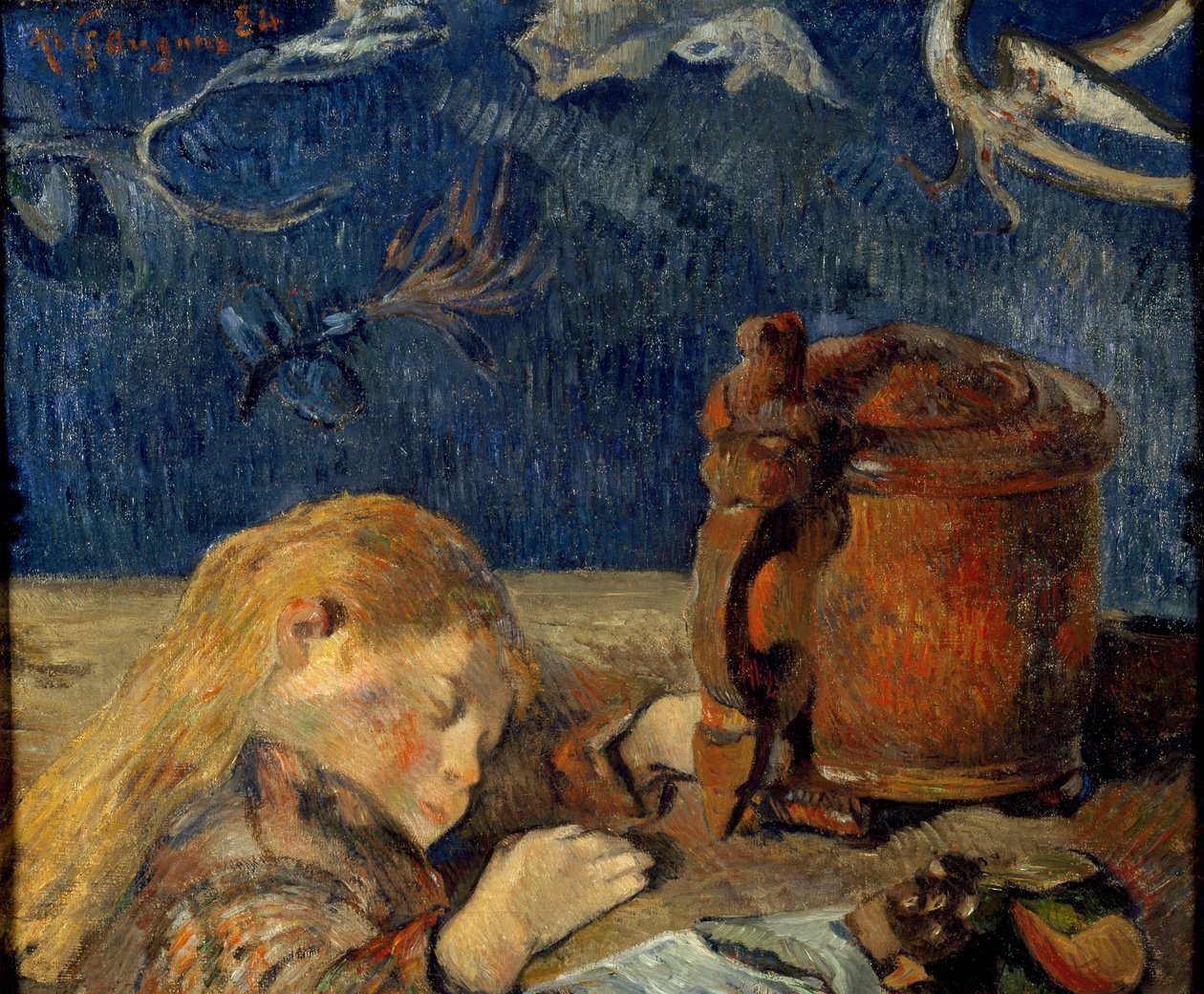 Clovis Gauguin, 1884 alkotó: Paul Gauguin