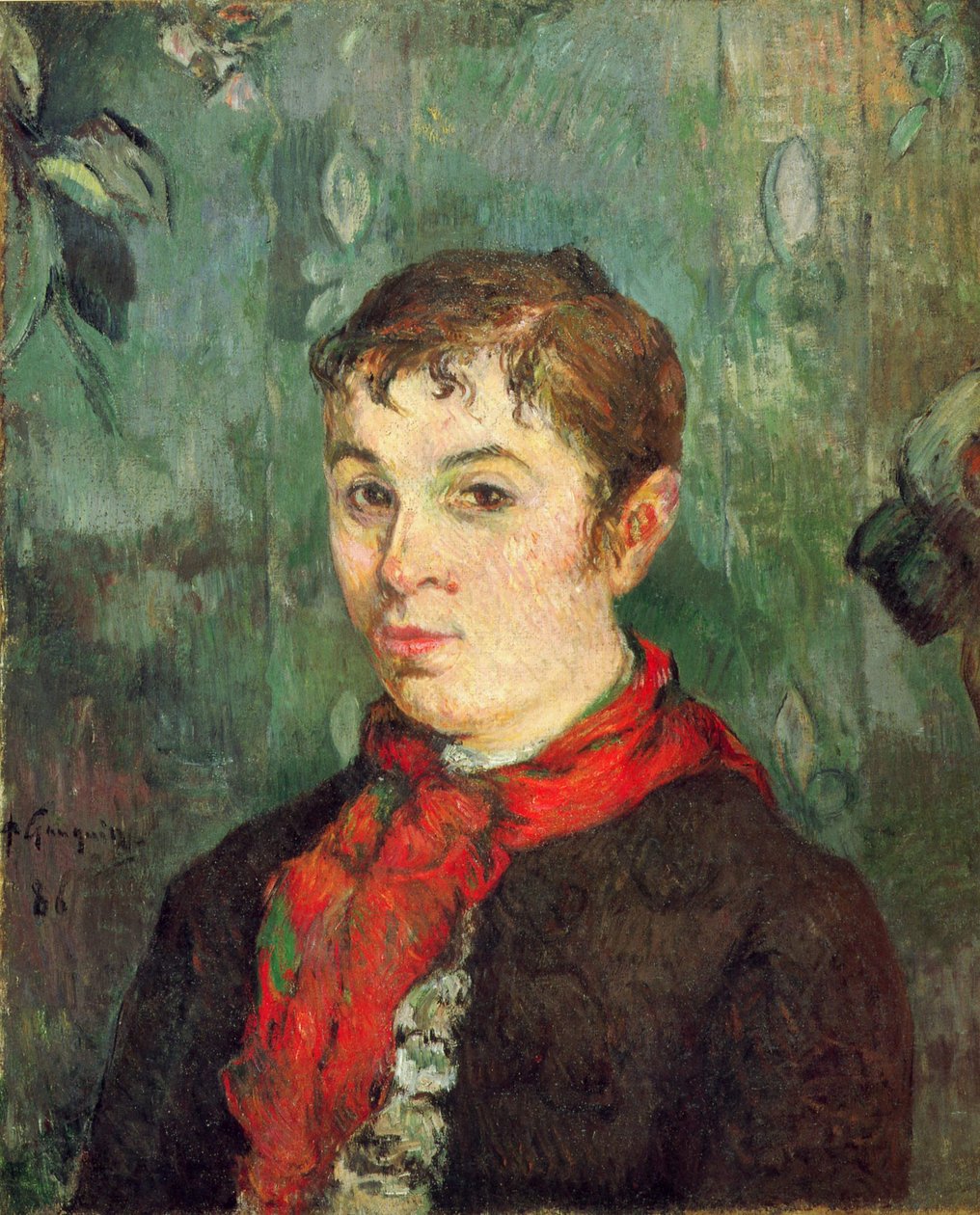 A gazdasszony lánya alkotó: Paul Gauguin