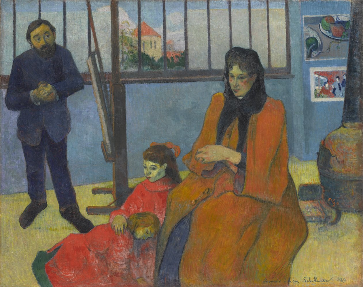Francia: Latelier de Schuffenecker, ou La famille Schuffenecker Schuffeneckers Studio alkotó: Paul Gauguin