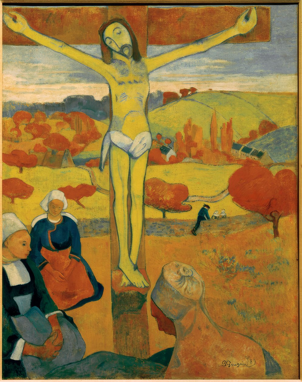 Megfeszített Krisztus vagy a Sárga Krisztus alkotó: Paul Gauguin