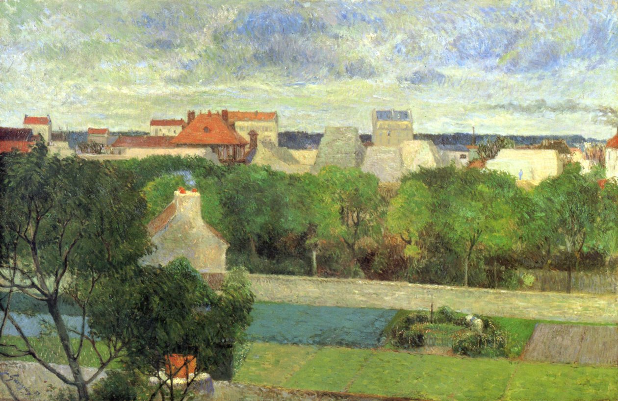 Zöldségtermesztők Vauguirardban alkotó: Paul Gauguin