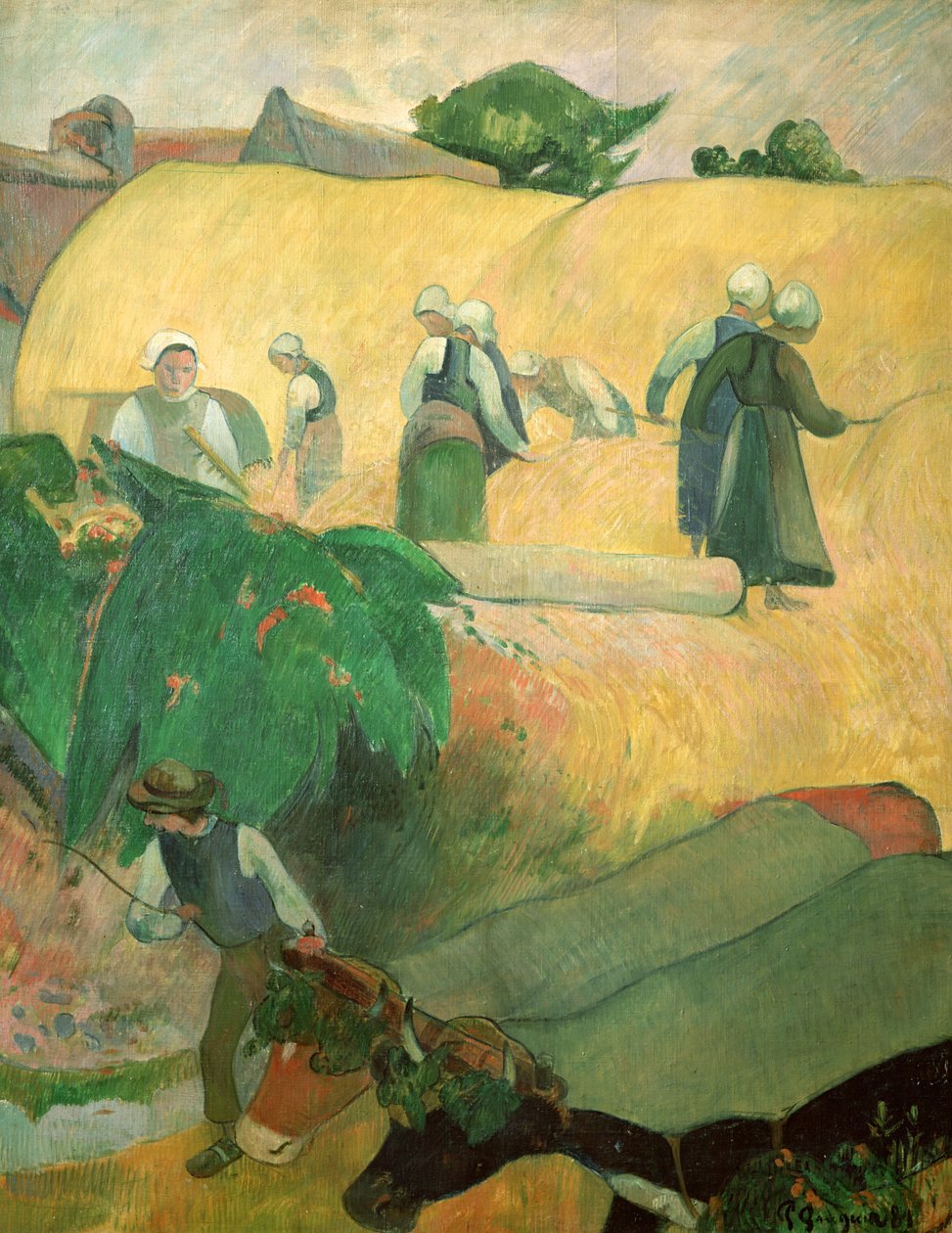 Szénaverés, 1889 alkotó: Paul Gauguin