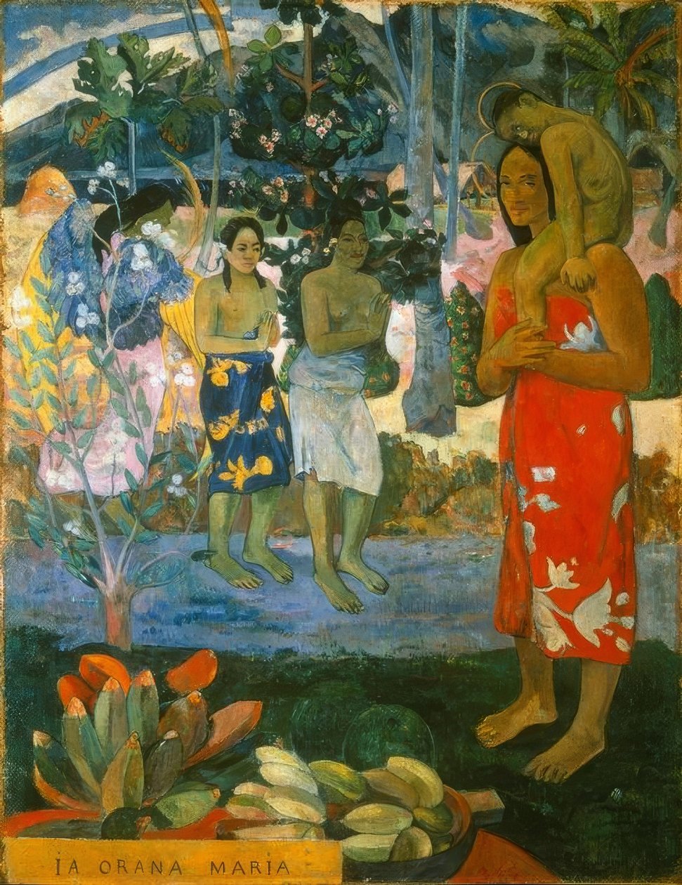 Orana Mariának alkotó: Paul Gauguin