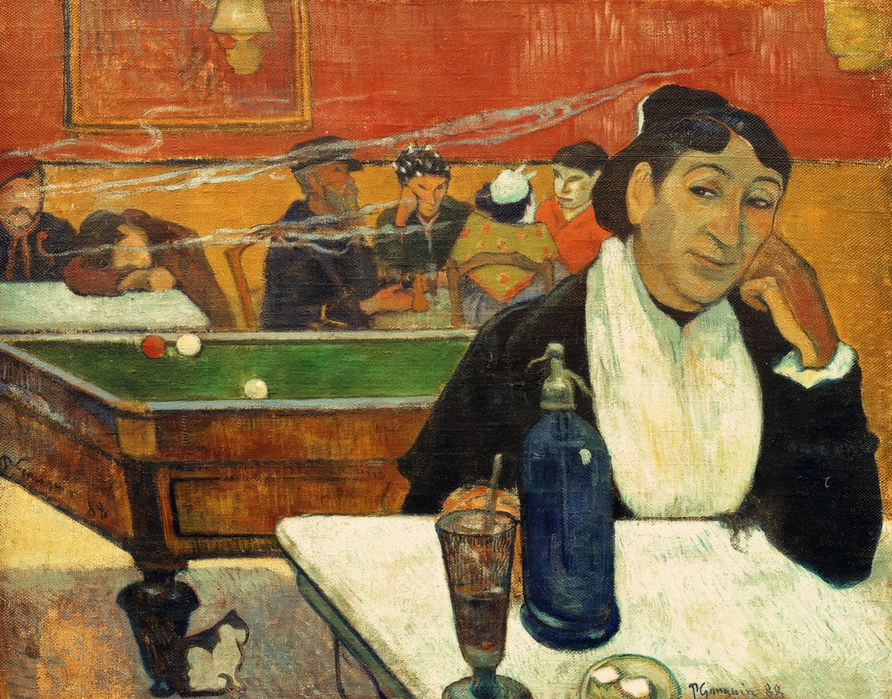 A kávézóban alkotó: Paul Gauguin