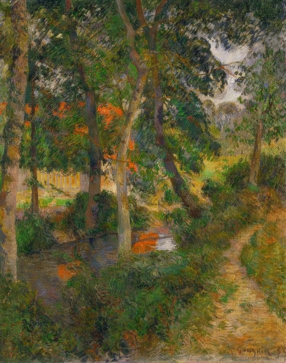 Jean atya útja vagy a vörös háztetők alkotó: Paul Gauguin