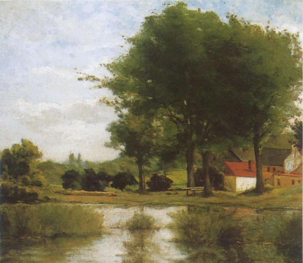 Táj ősszel alkotó: Paul Gauguin