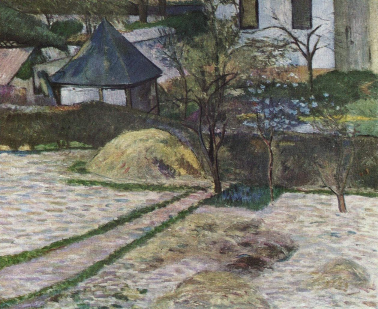 Táj Osny közelében alkotó: Paul Gauguin