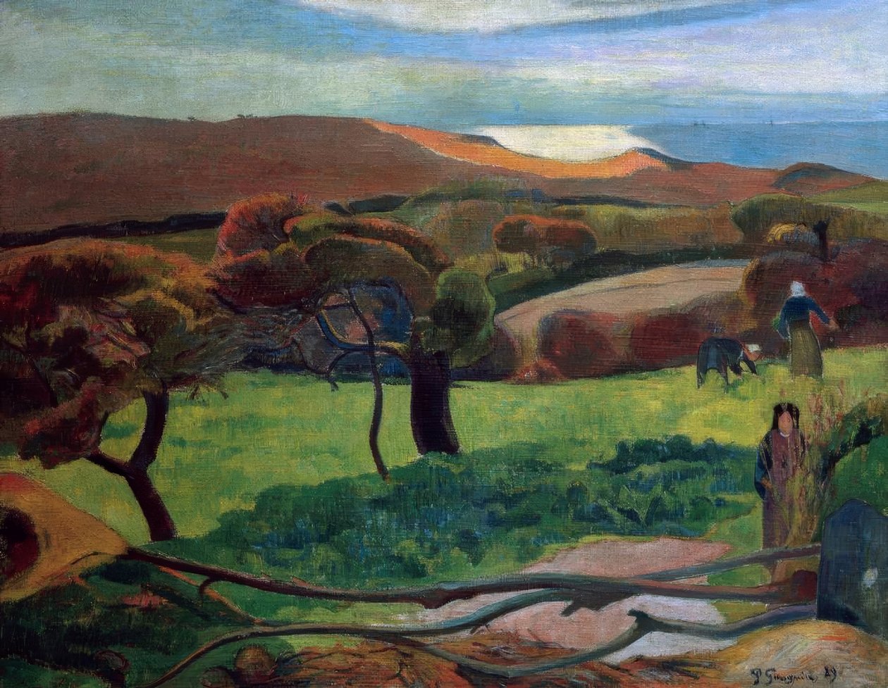 Vidék Bretagne-ban alkotó: Paul Gauguin