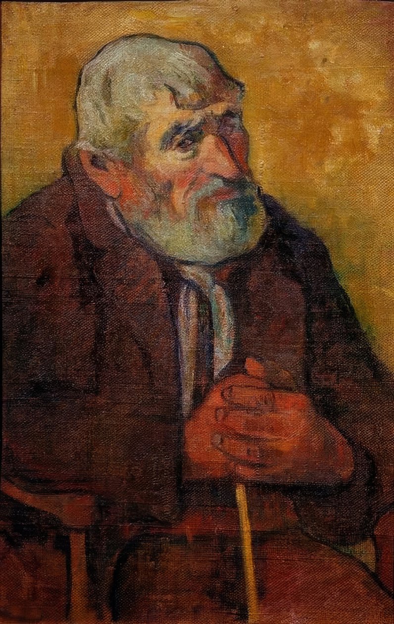Az öreg a bottal alkotó: Paul Gauguin