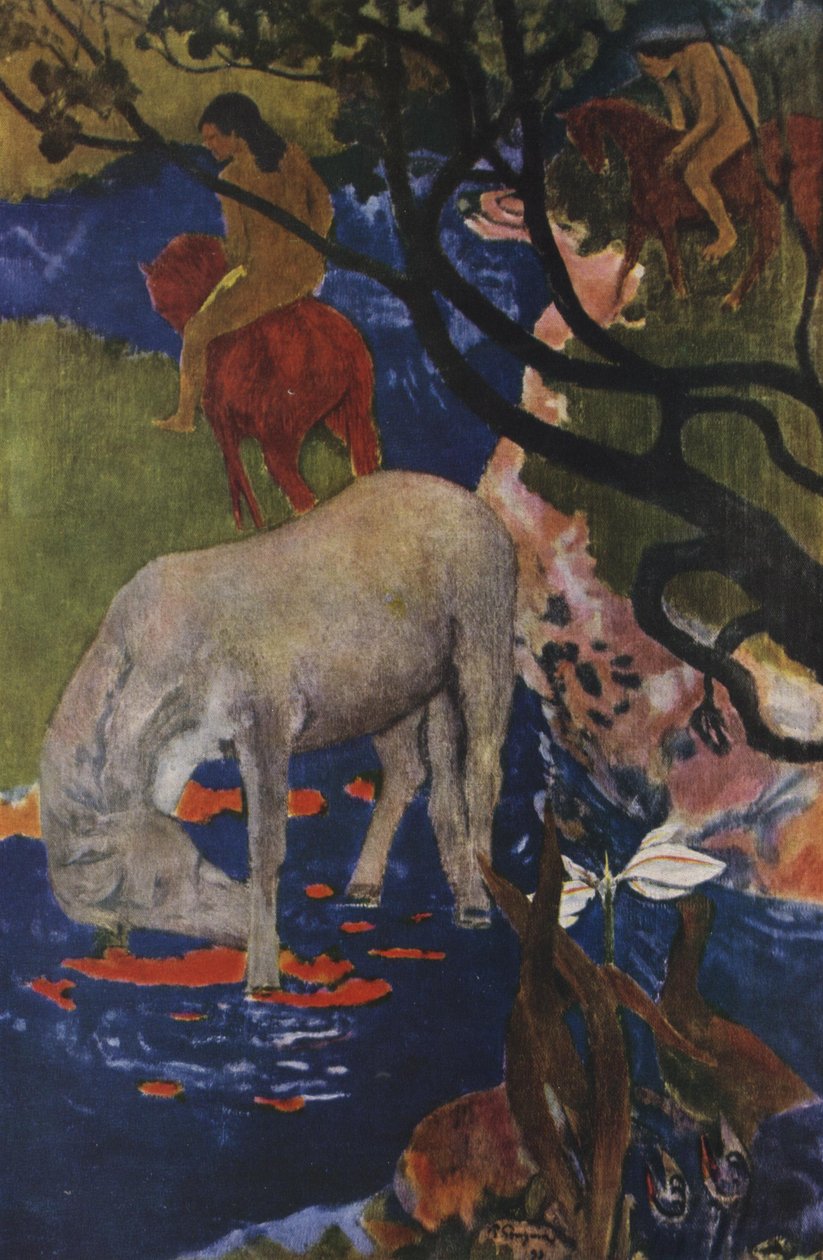 A fehér ló alkotó: Paul Gauguin