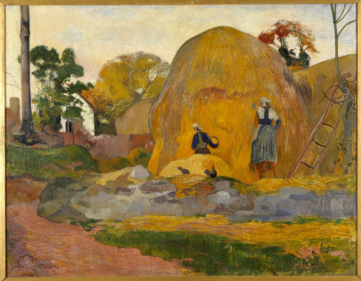 A sárga malomkövek vagy a szőke aratás alkotó: Paul Gauguin