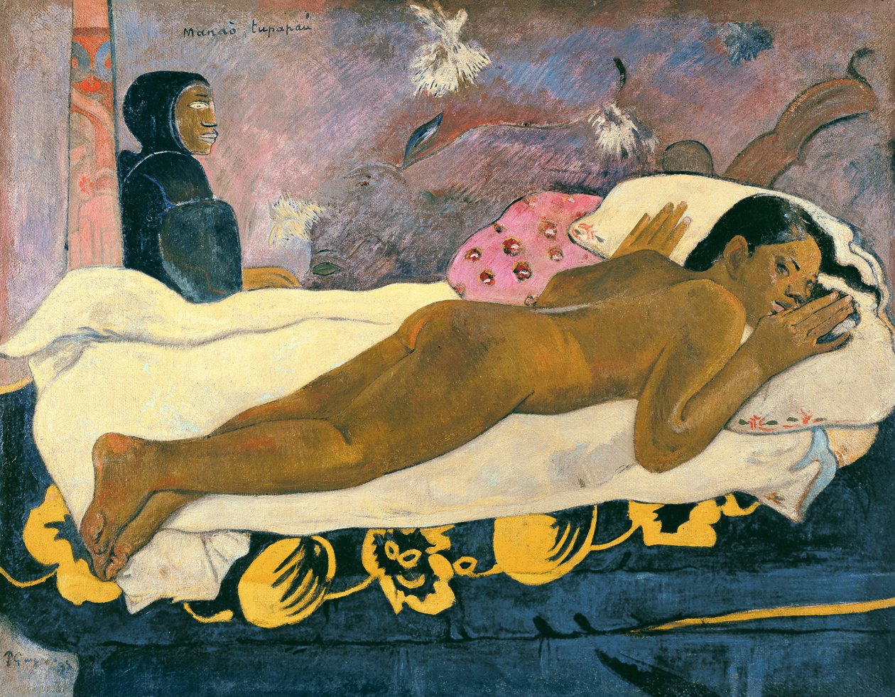 Manao Tupapau (A halott órák szelleme), 1892 alkotó: Paul Gauguin