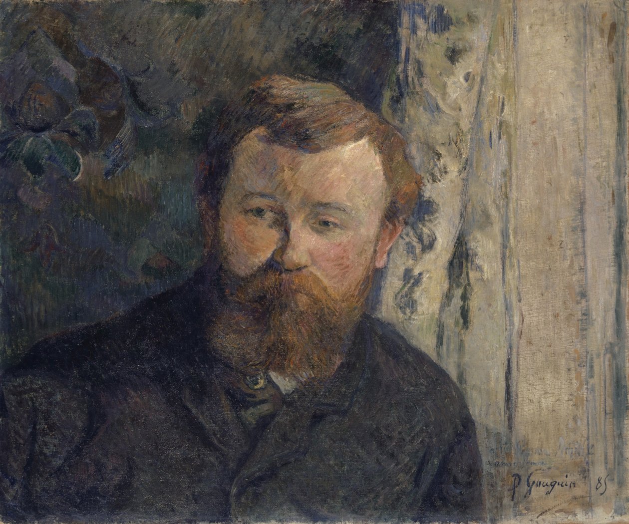 Achille Granchi Taylor portréja, 1885 alkotó: Paul Gauguin