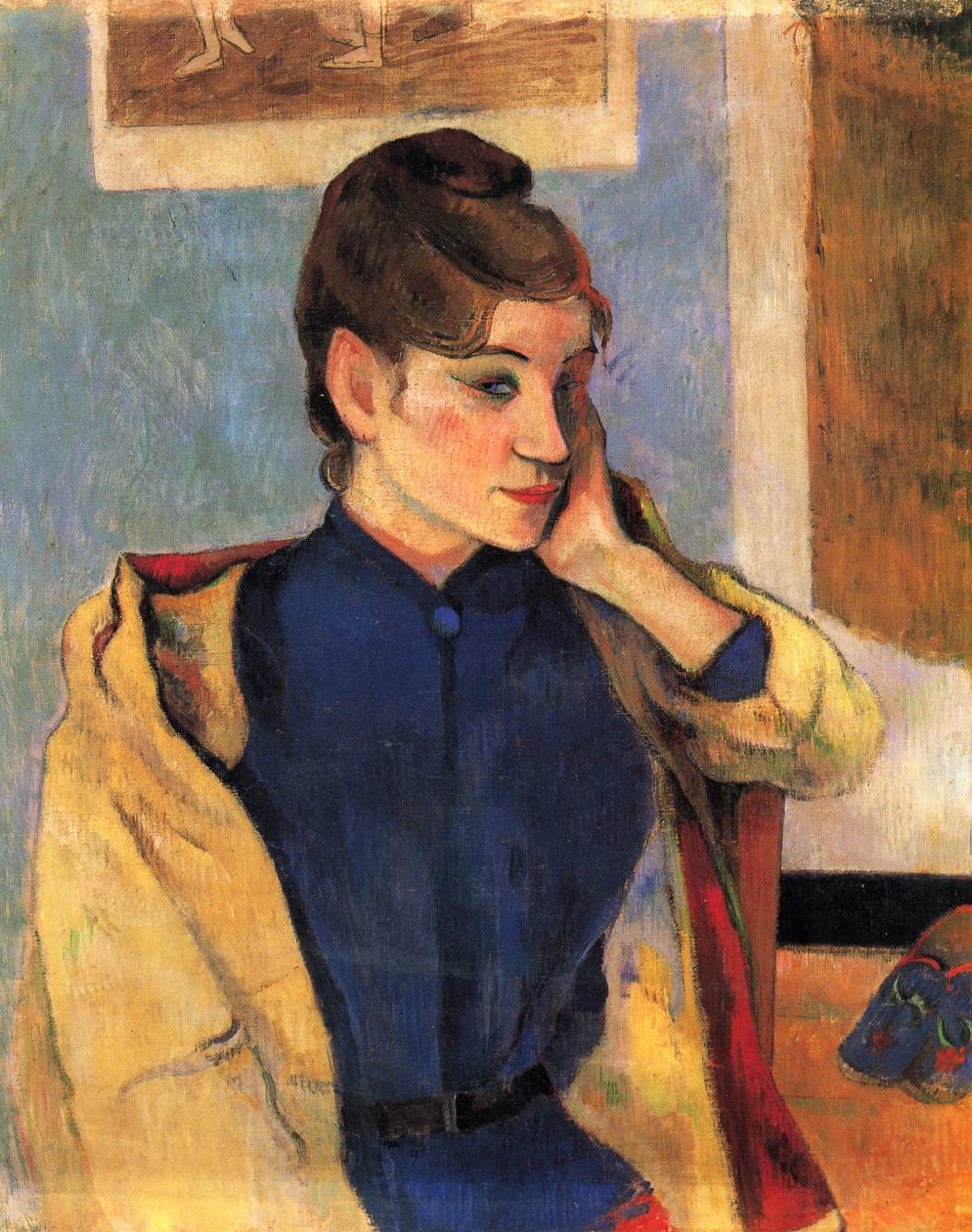 Madelaine Bernard arcképe alkotó: Paul Gauguin