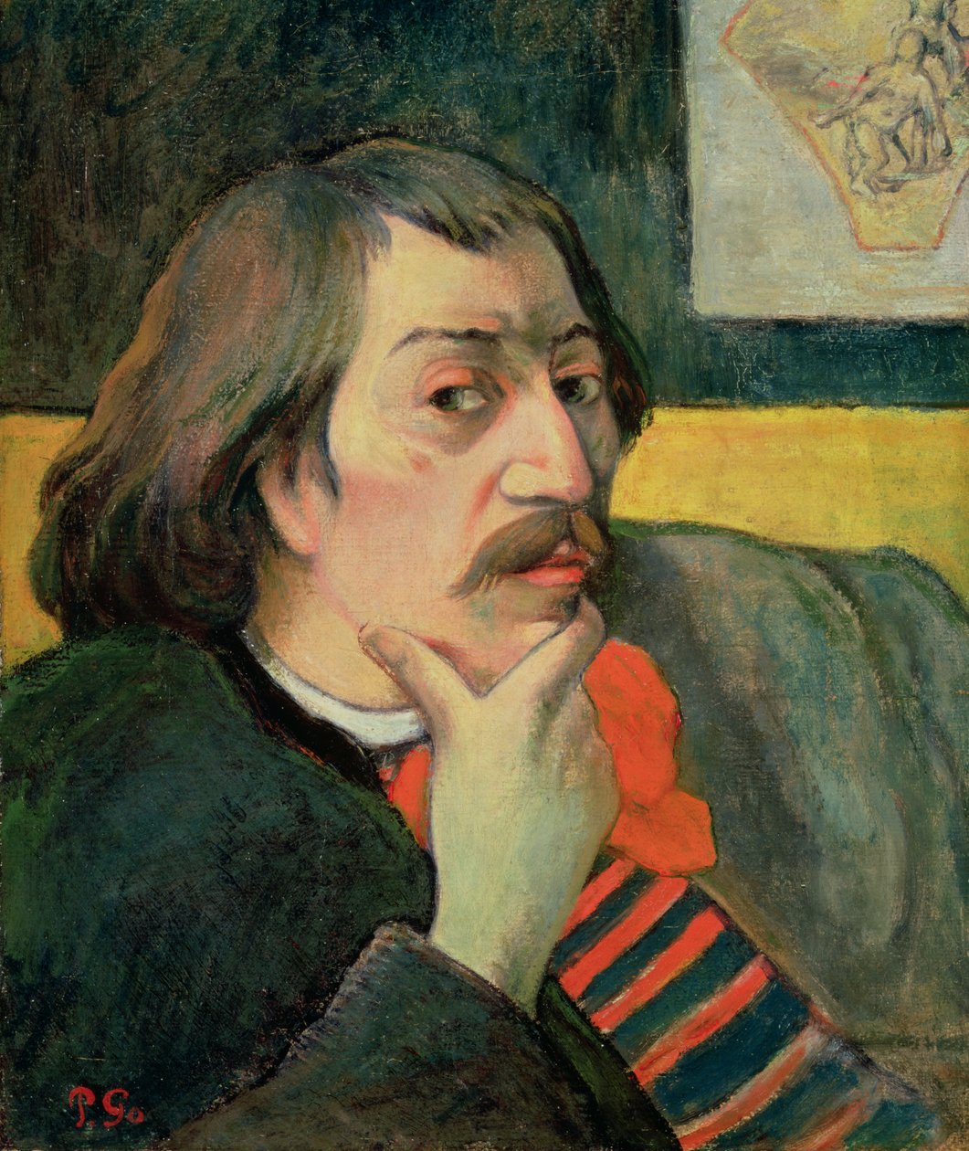 Önarckép, 1893 körül alkotó: Paul Gauguin