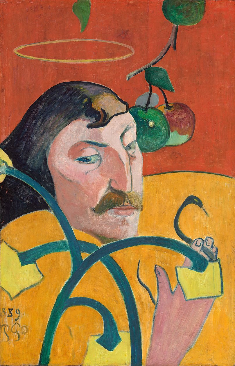 Önarckép, 1889 (olaj, fa) alkotó: Paul Gauguin
