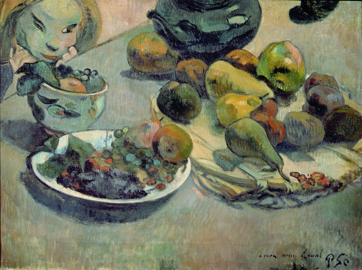 Csendélet gyümölccsel, 1888 alkotó: Paul Gauguin