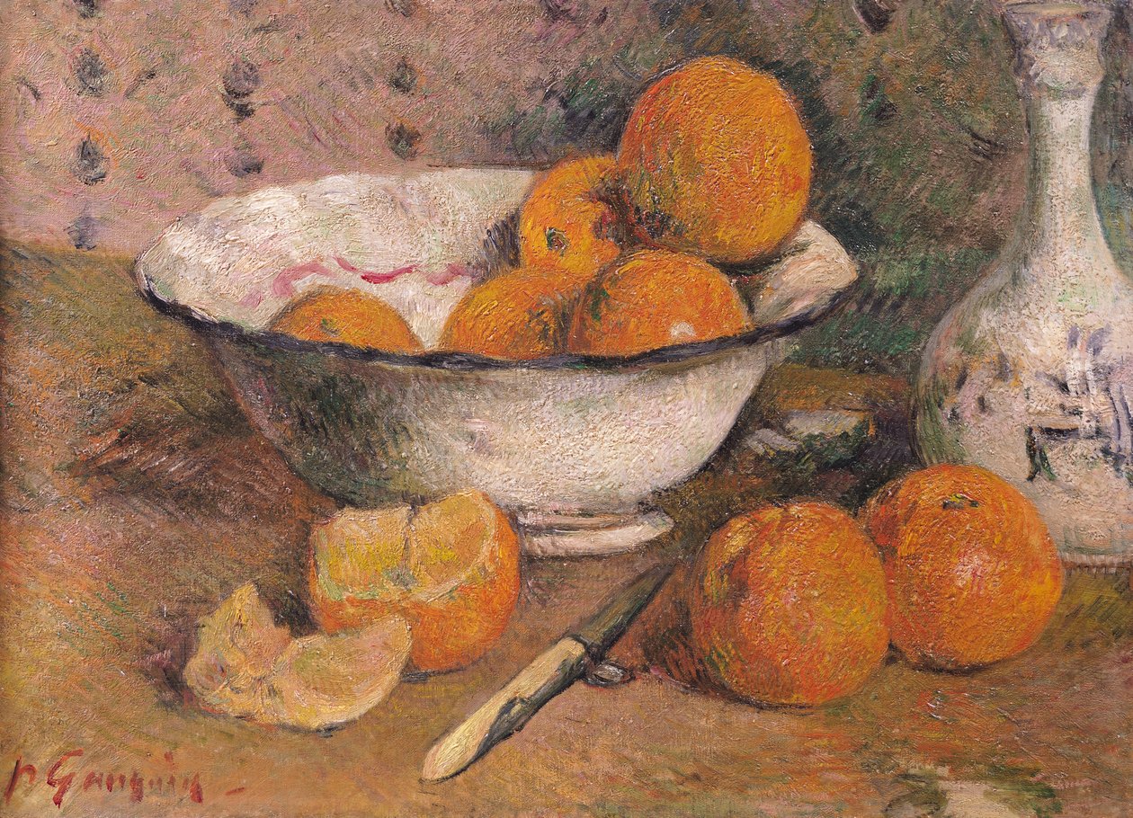Csendélet narancsokkal, 1881 alkotó: Paul Gauguin