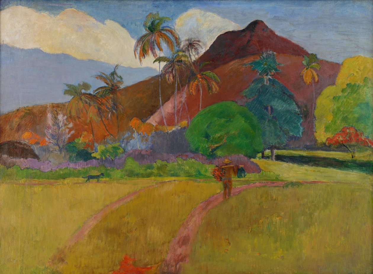 Tahiti tájkép, 1891 alkotó: Paul Gauguin