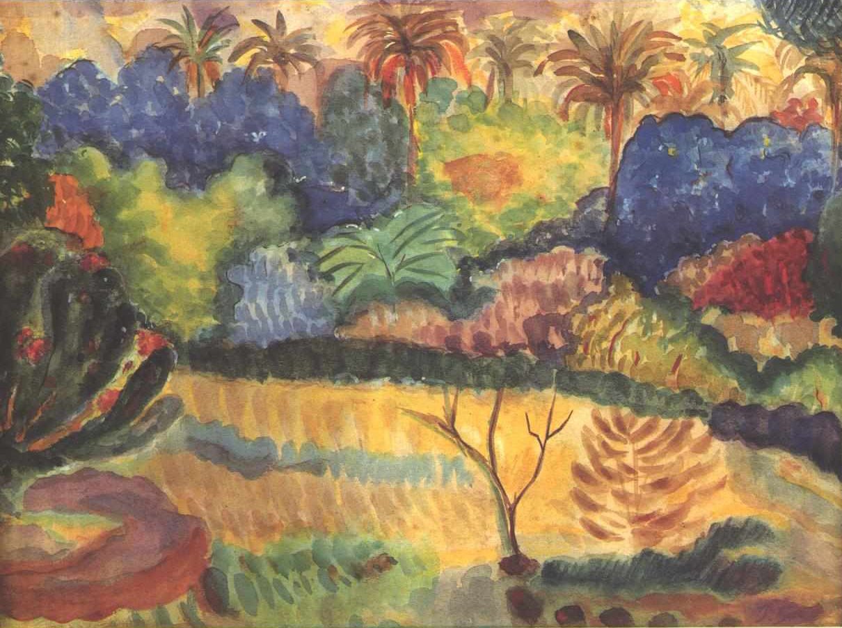 Tahiti táj alkotó: Paul Gauguin