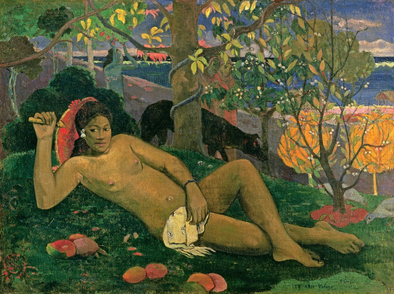 A király felesége, 1896 alkotó: Paul Gauguin