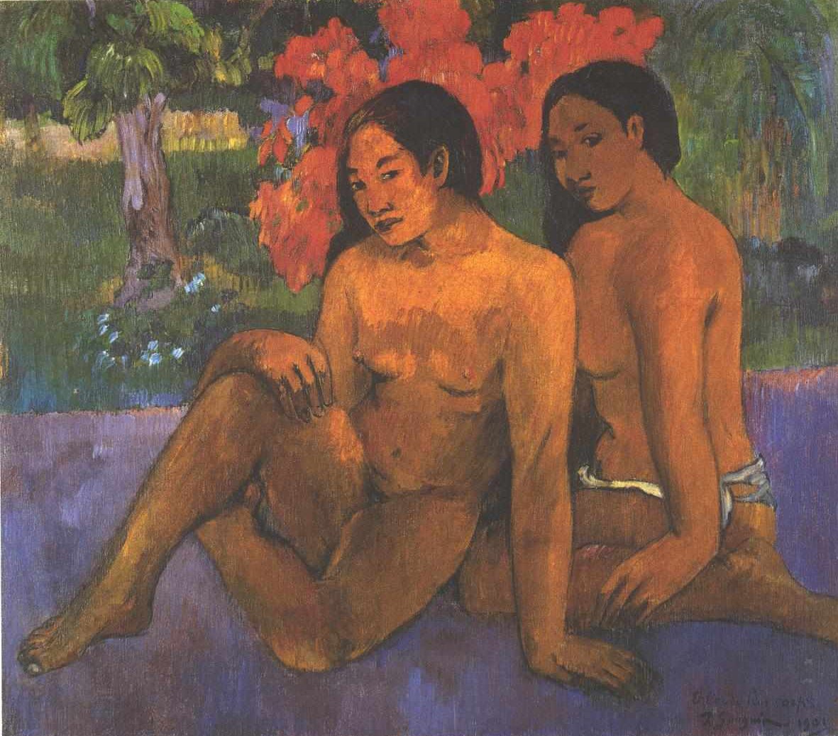És a testük aranya alkotó: Paul Gauguin