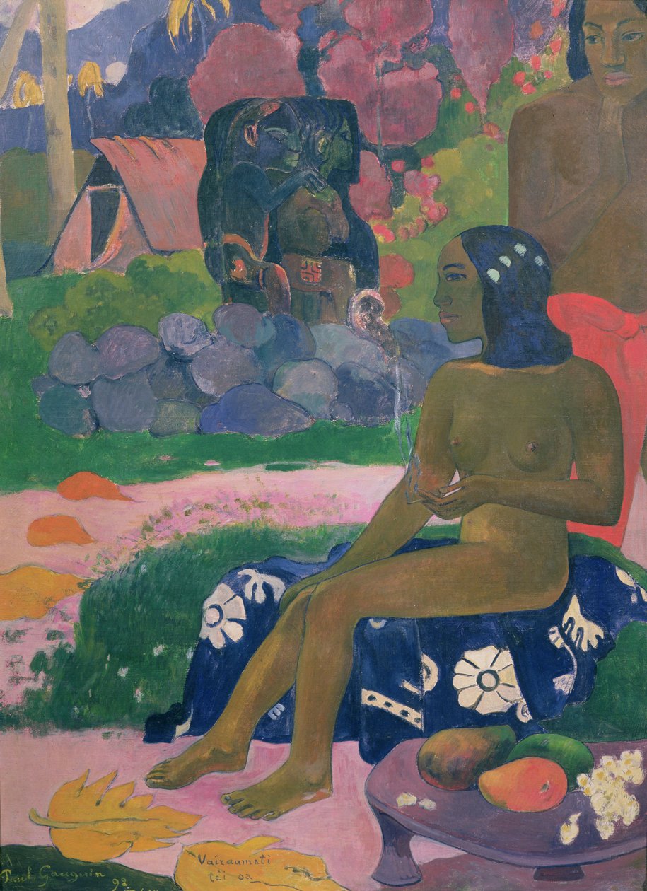 Vairaumati Tei Oa (a neve Vairaumati), 1892 alkotó: Paul Gauguin