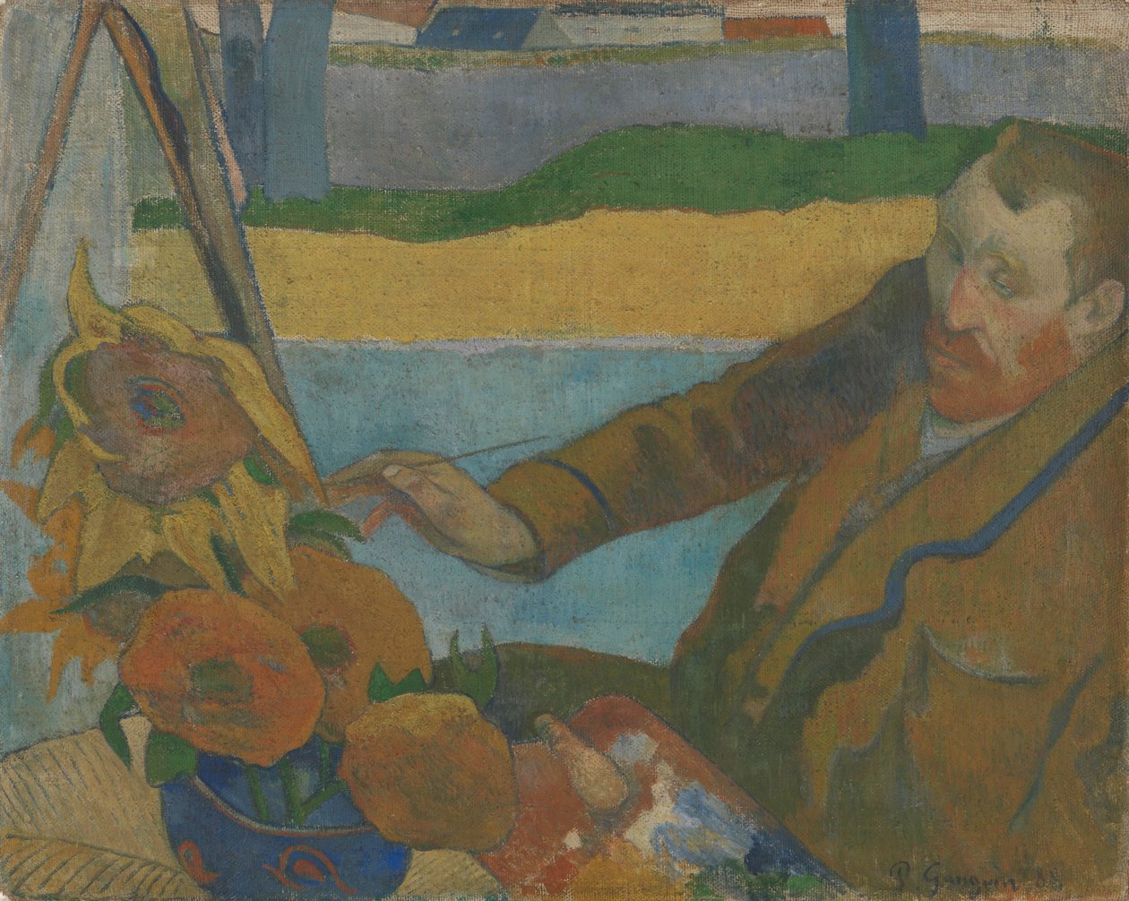 Vincent van Gogh napraforgót fest alkotó: Paul Gauguin
