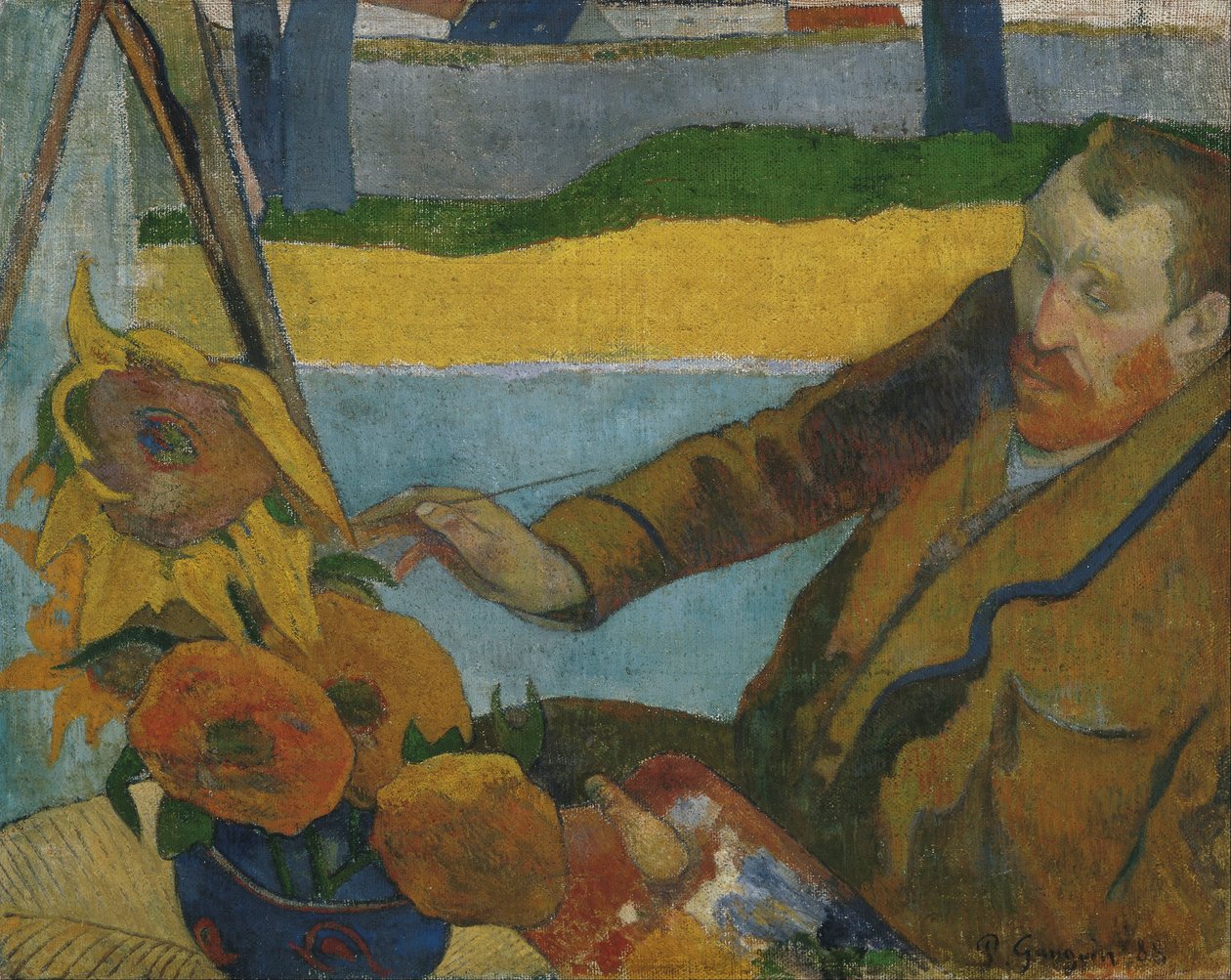 Vincent van Gogh napraforgót fest alkotó: Paul Gauguin