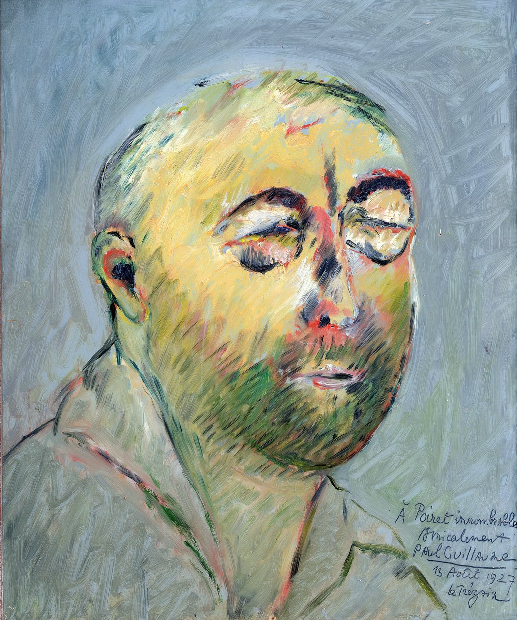 Paul Poiret portréja, 1927 alkotó: Paul Guillaume