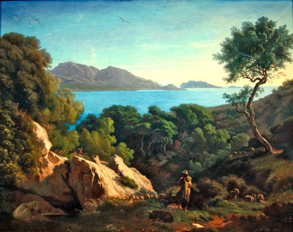 Marseille közelében alkotó: Paul Jean Flandrin