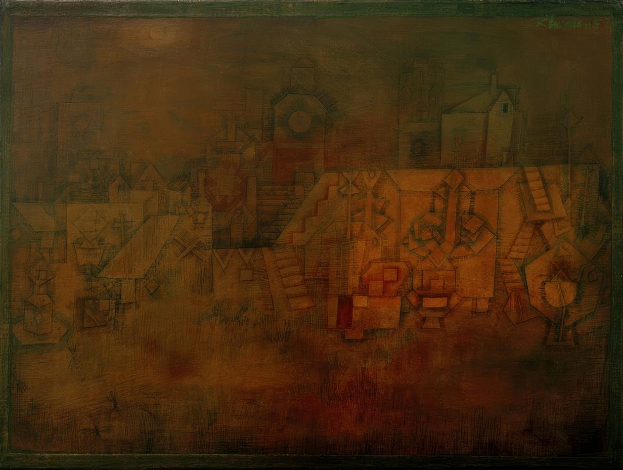 Régi temető alkotó: Paul Klee