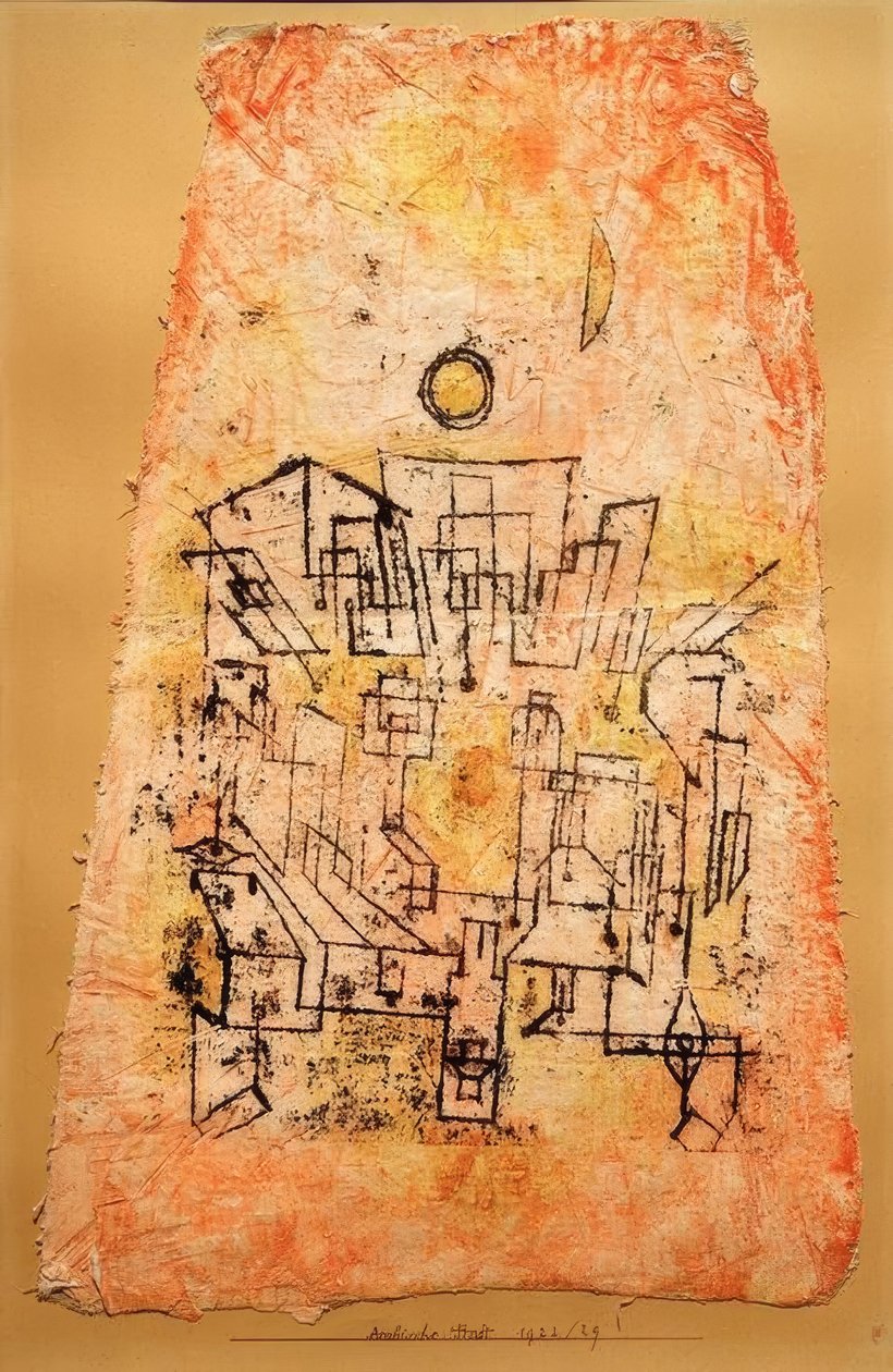 Arab város alkotó: Paul Klee