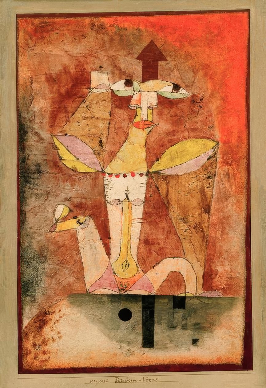 Barbár Vénusz alkotó: Paul Klee