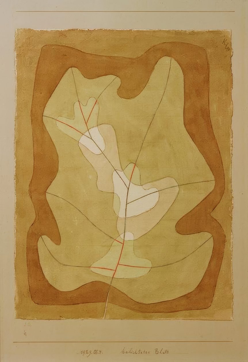 Kitett lap alkotó: Paul Klee