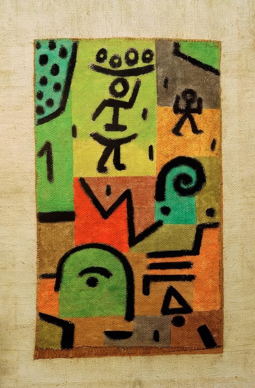 Citrom betakarítás alkotó: Paul Klee