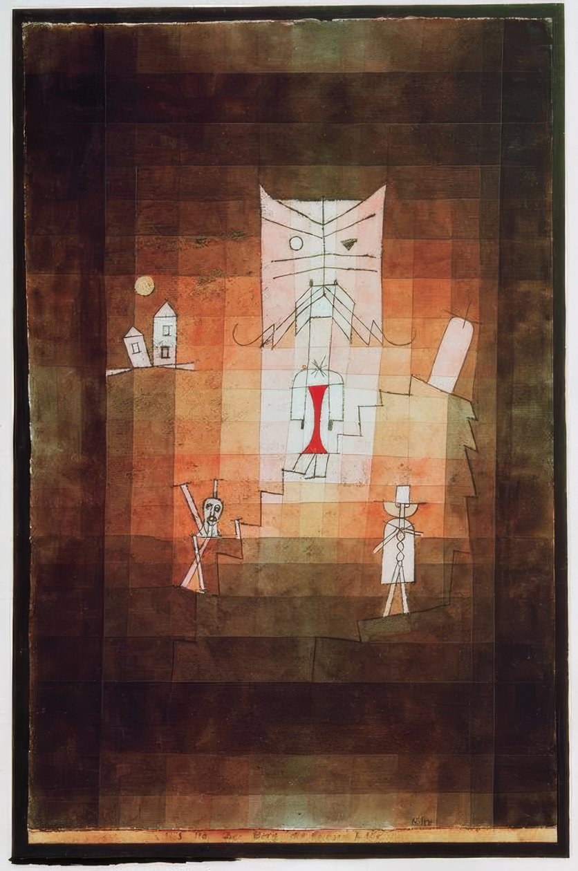 A szent macska hegye alkotó: Paul Klee