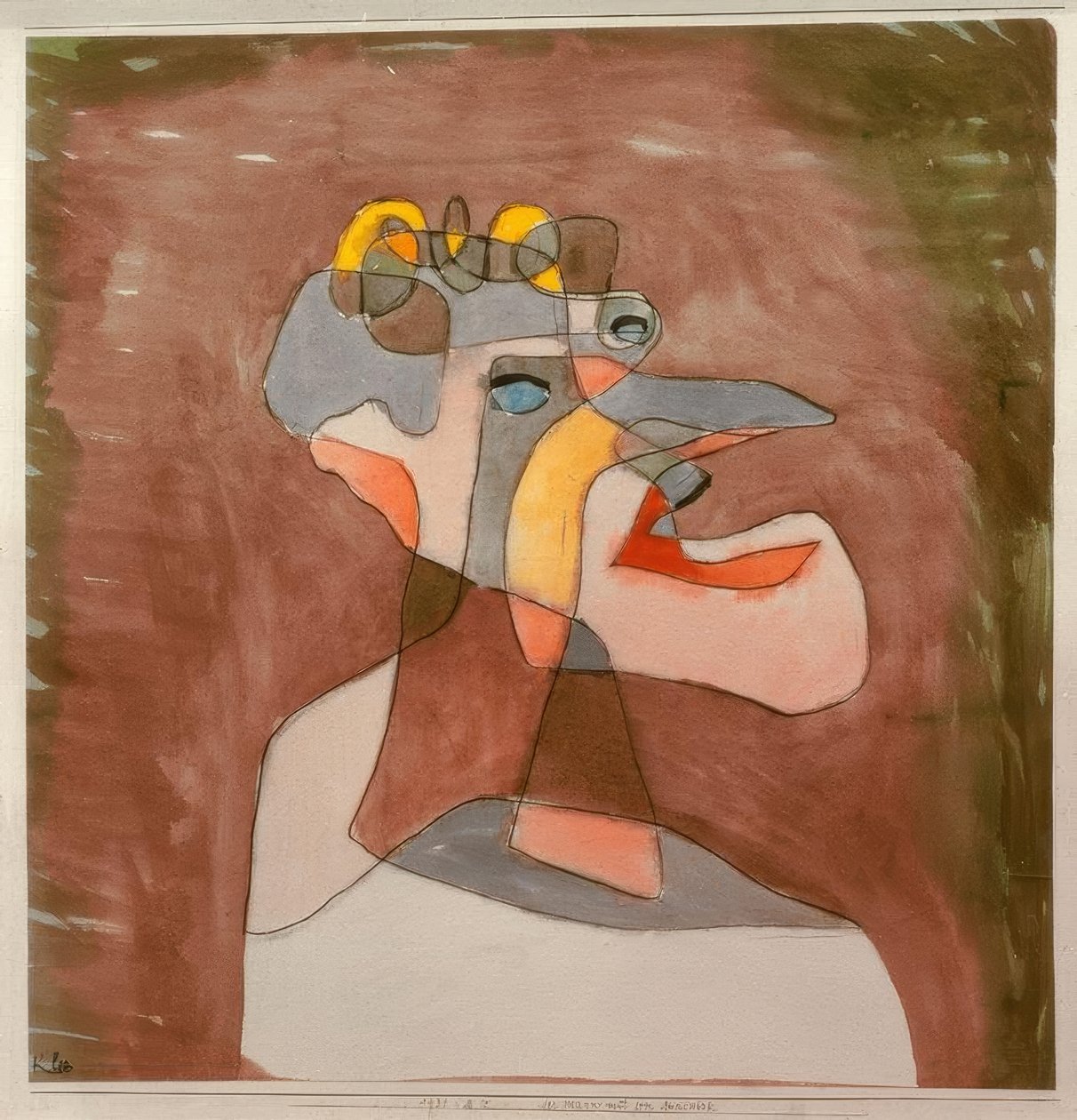 A szájú ember alkotó: Paul Klee