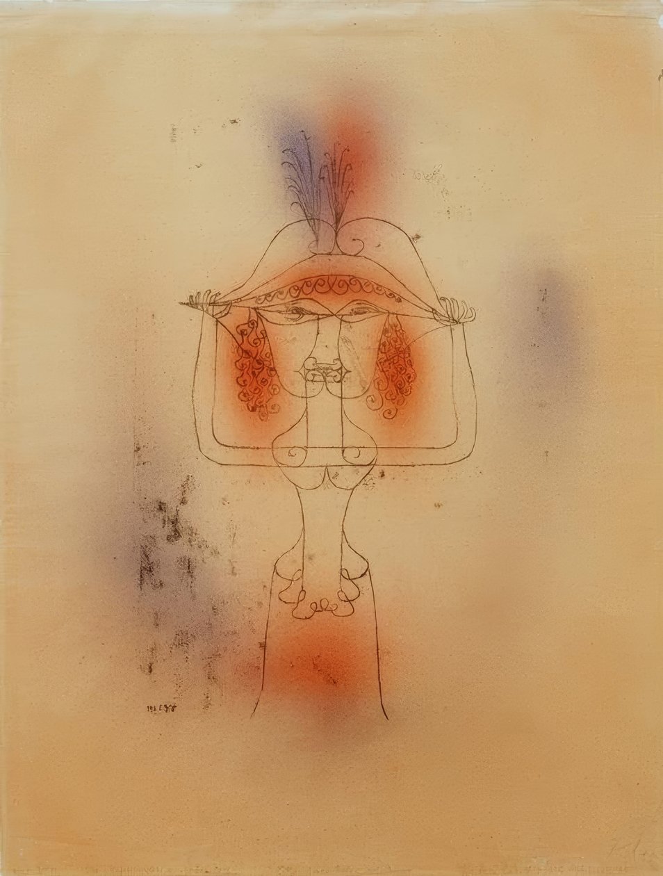 A komikus opera énekese alkotó: Paul Klee