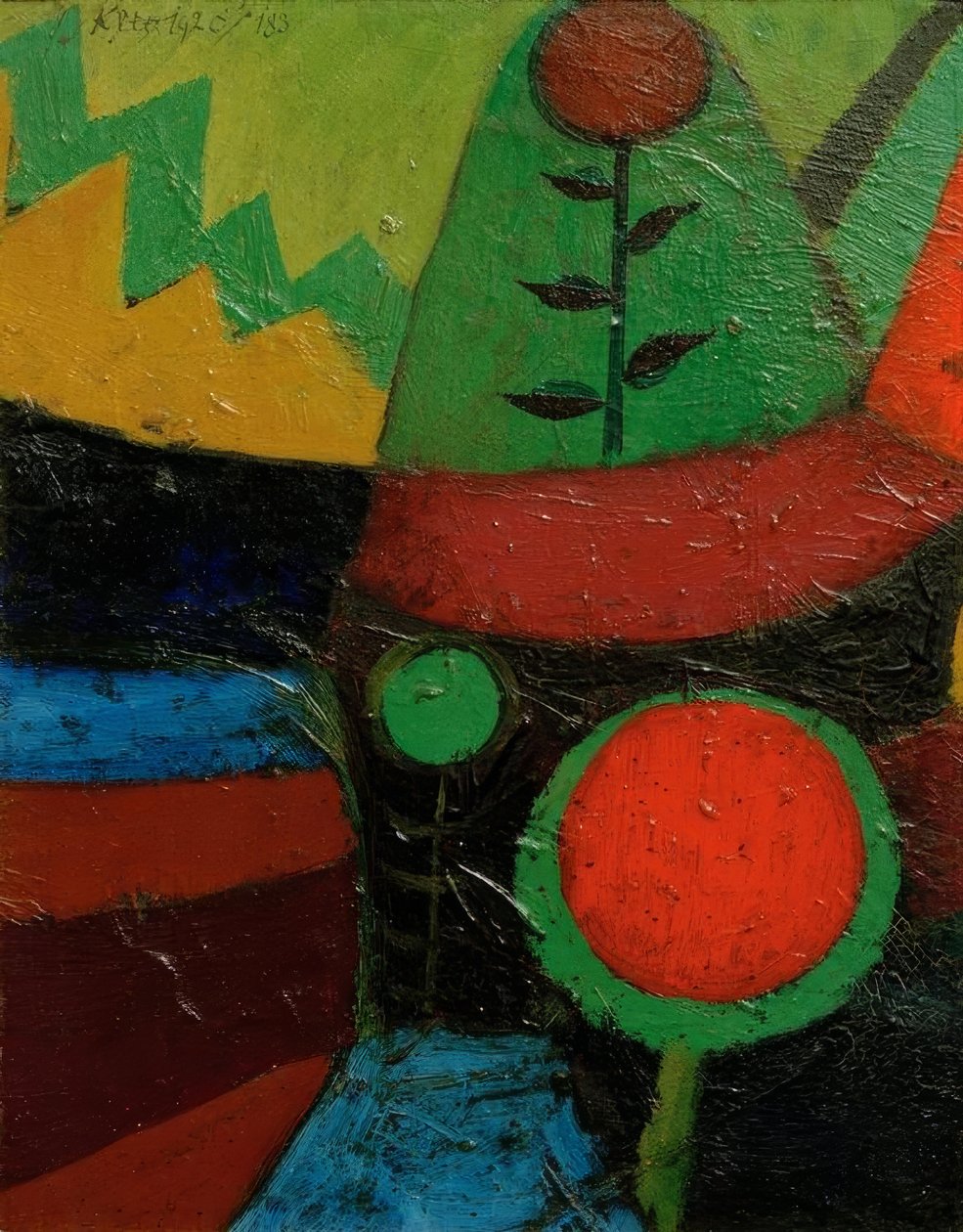 Három virág alkotó: Paul Klee