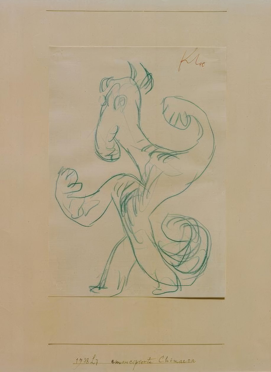Emancipierte Chimaera alkotó: Paul Klee