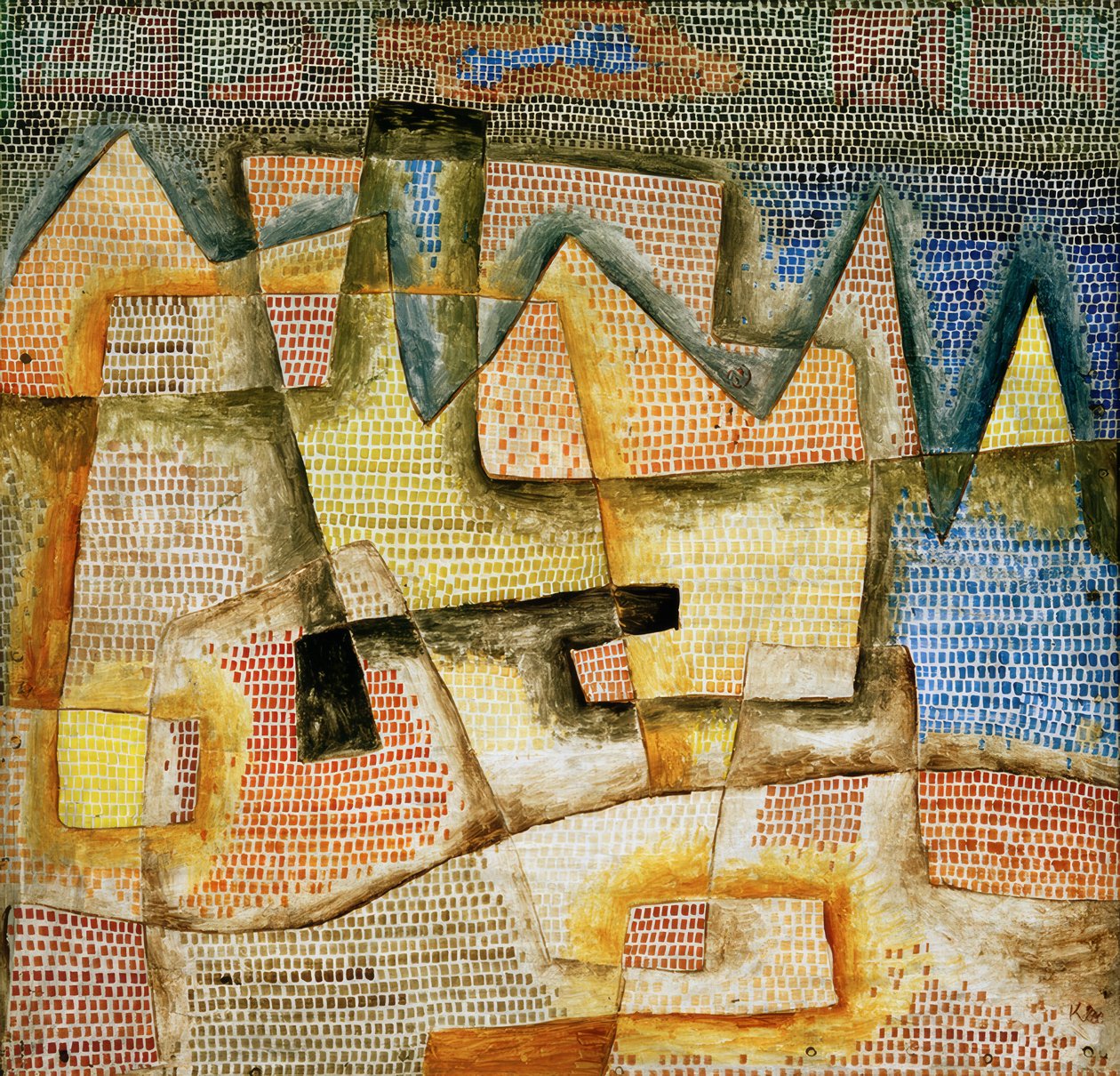 Sziklás part alkotó: Paul Klee