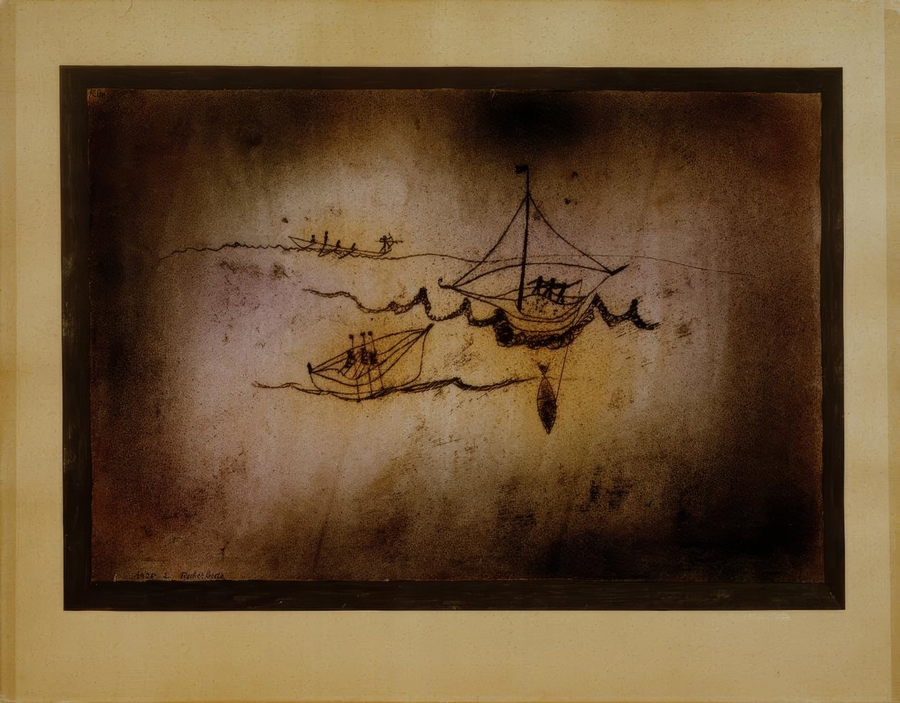 Halászhajók alkotó: Paul Klee