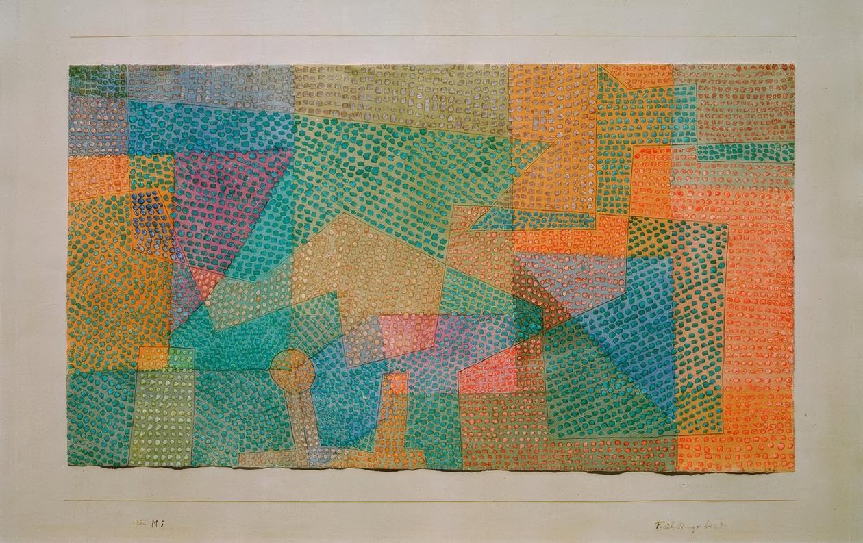 Tavaszi kép alkotó: Paul Klee