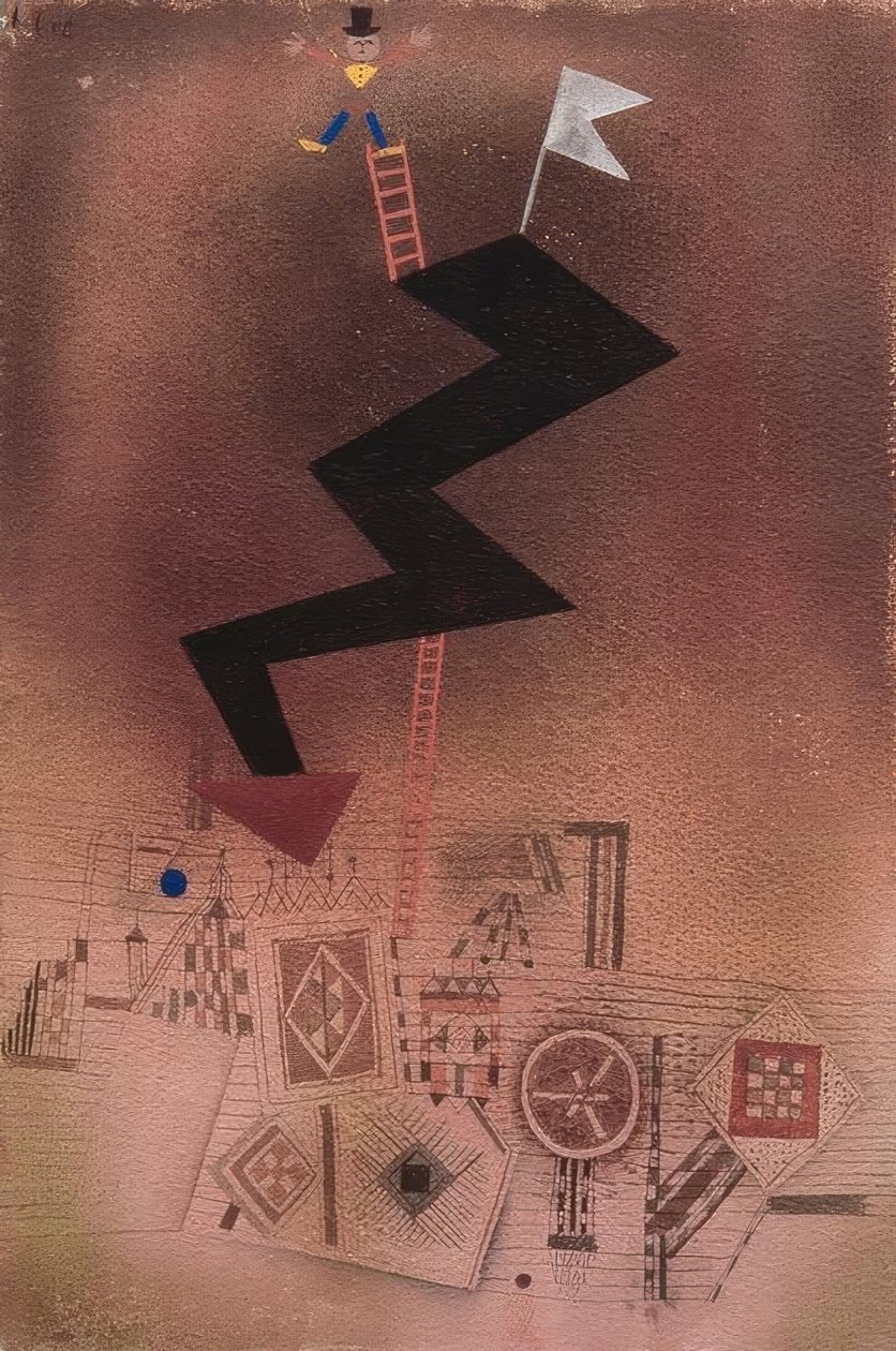 Tiltott villámlás alkotó: Paul Klee