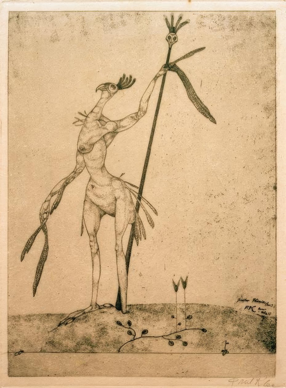 Az öreg Főnix alkotó: Paul Klee
